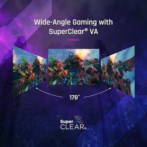 ViewSonic VX3418C-2K 34 Inch 1440p Ultrawide Curved Gaming Monitor, 180Hz and 1ms for Fast Gameplay, FreeSync Premium and HDR10 for Smooth Visuals, Full Ergonomic Adjustability, HDMI, and DisplayPort - Image 4